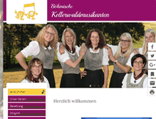 Tablet Screenshot of musikverein-loehlbach.de